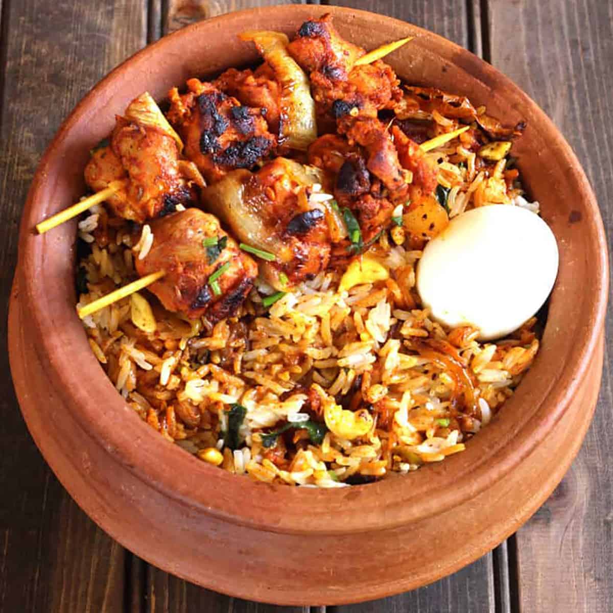 Tandoori Chicken Biriyani
