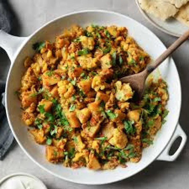 Potato Cauliflower Masala