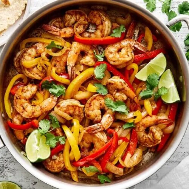 Shrimp Fajitas