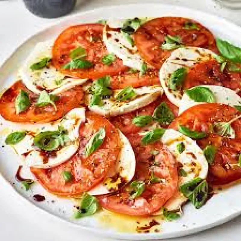 Tomato mozzarella cprese